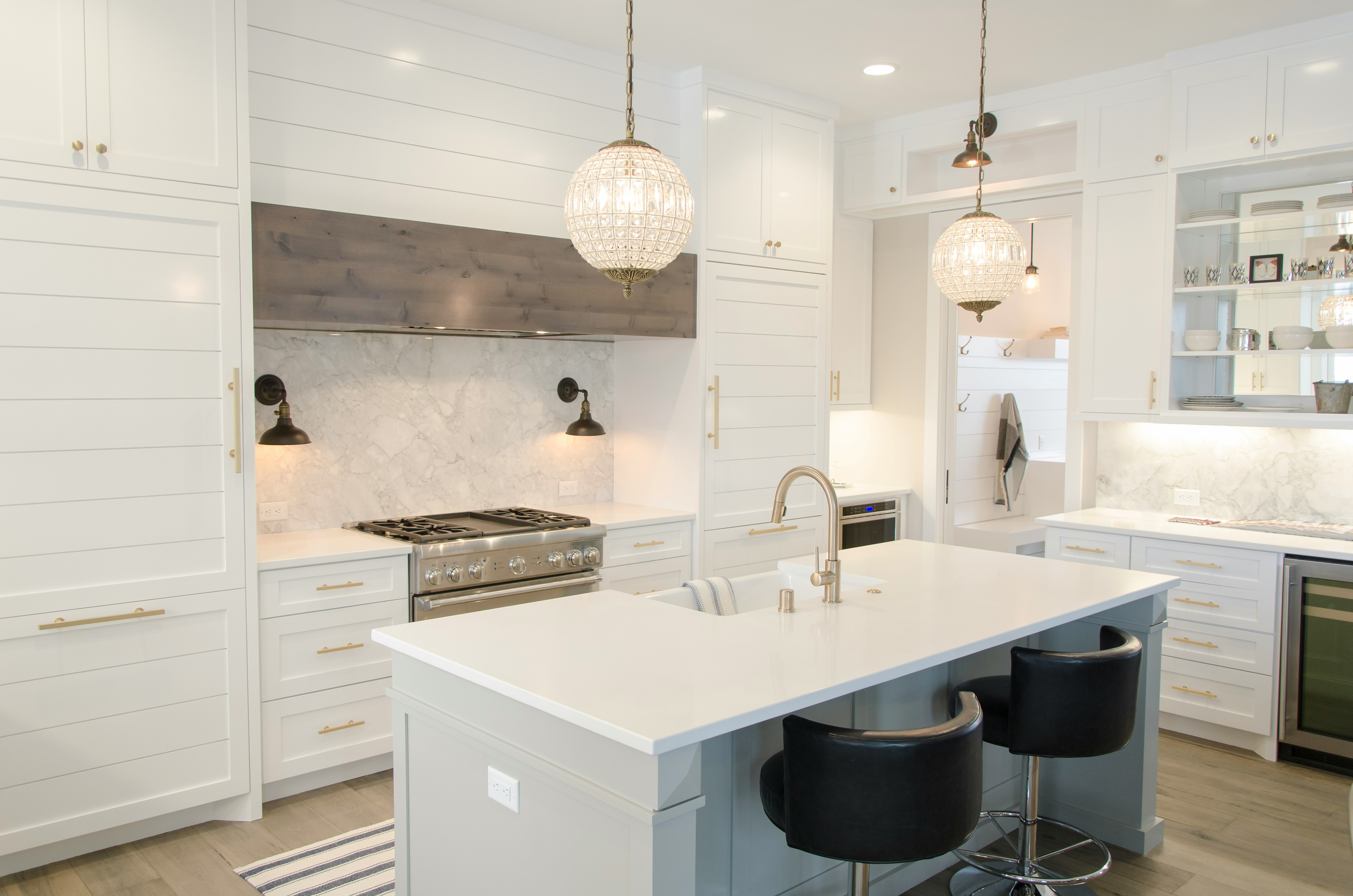 Clean modern home