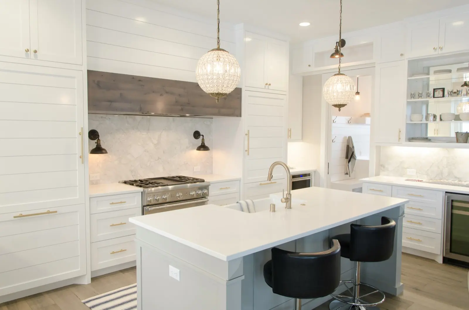 Clean modern home